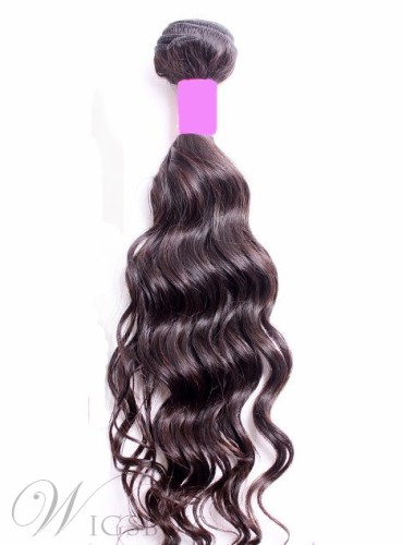 Natural Wave Human Hair Weave 8-30 Inches