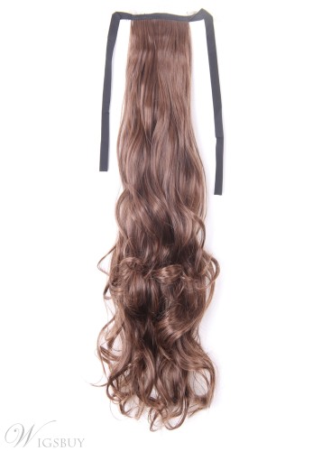 Long Wavy Synthetic Hair Hair Ponytails Inches