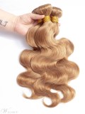 Wigsbuy Body Wave Human Hair WeaveHoney Blonde 4 Bundle Deals