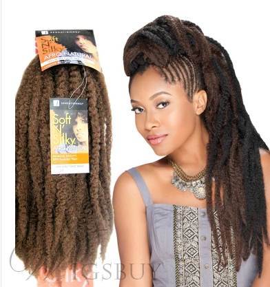 Crochet Braid Hair for African American Women Men # 2 #4 #27 # 30