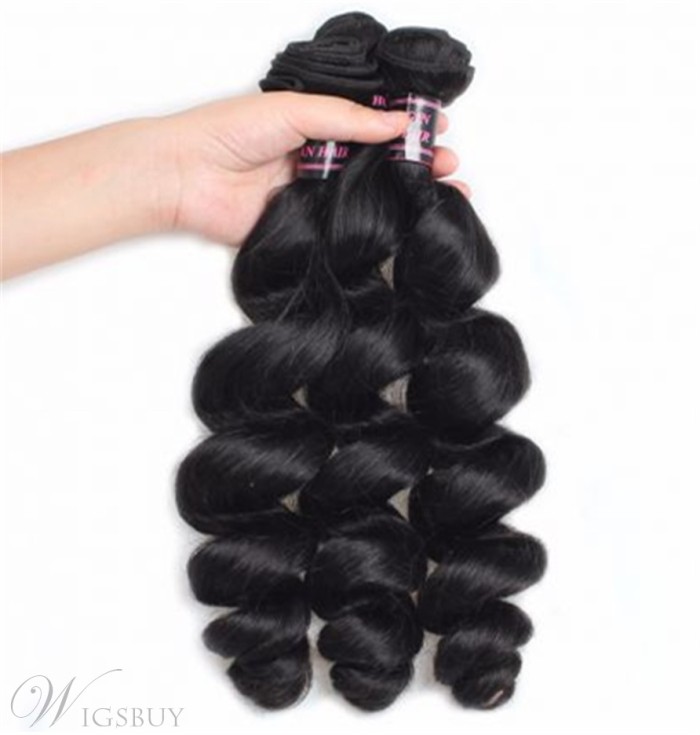 Wigsbuy Brazilian Virgin Hair Loose Wave 3 Bundles