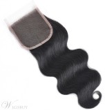 Wigsbuy Body-Wave Human-Hair Two Bundle With-One Closure