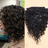 Curly Clip in Extension 100% Human Hair