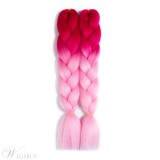 Ombre Synthetic Kanekalon Braiding Hair Crochet Braids False Hair Extensions
