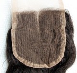 Free Part & Middle Part Brazilian Virgin Hair Loose Wave Textures Swiss Lace Top Closure