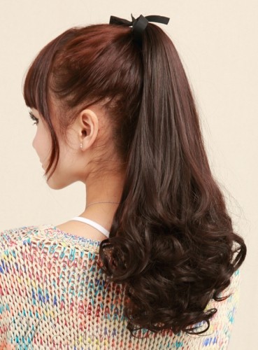 Super Sweet Long Loose Wave Smooth Synthetic Ponytail
