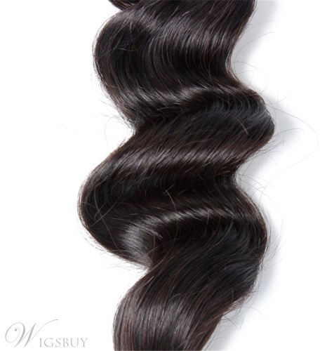 Wigsbuy Brazilian Virgin Human Hair Loose Wave Bundle 8-30 Inches