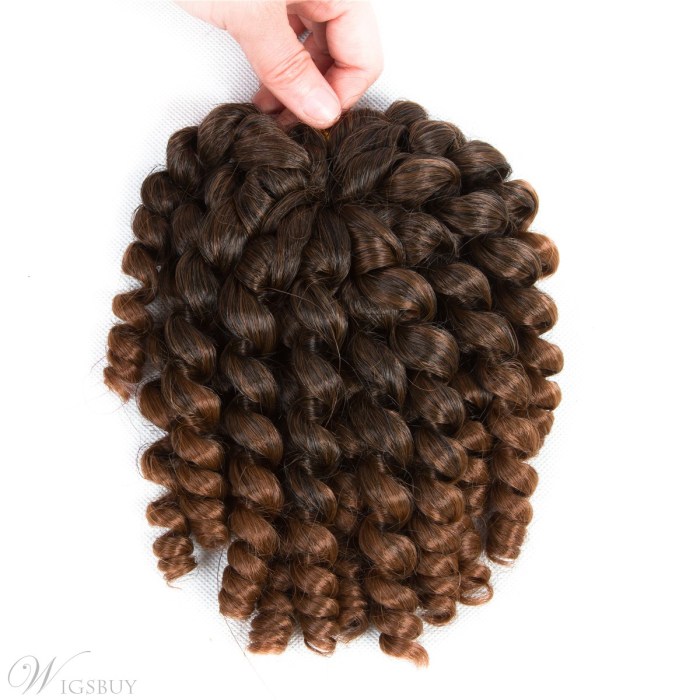 Curl Crochet Twist Jamaican Bounce Synthetic Kanekalon Braiding Hair