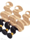 Wigsbuy Ombre Color Body Wave Human Hair Bundles1b/27