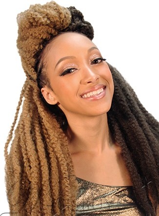 Crochet Braid Hair for African American Women Men # 2 #4 #27 # 30