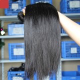 100% Virgin Indian Hair Extensions Straight Human Hair Weave 3 Bundles