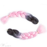 Ombre Synthetic Kanekalon Braiding Hair Crochet Braids False Hair Extensions