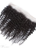 Wigsbuy Remy Kinky Curly 13x4 Lace Frontal Closure 8-18 Inch
