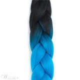 Ombre Synthetic Kanekalon Braiding Hair Crochet Braids False Hair Extensions