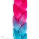 Colorful Jumbo Braiding Synthetic Hair 24 Inches 5 Bundles Lot