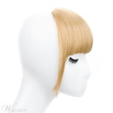 Clip In Hair Bangs Hairpiece Synthetic Blunt Bangs Hair Piece