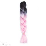 Ombre Synthetic Kanekalon Braiding Hair Crochet Braids False Hair Extensions