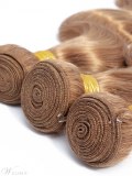 Wigsbuy Honey Blonde Body Wave Human Hair Extension #27 3PCS
