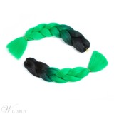Ombre Synthetic Kanekalon Braiding Hair Crochet Braids False Hair Extensions