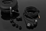High quality black earphone