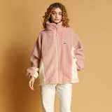 Soleil Pink Frost Zip Jacket