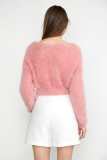 Sakura Pink Crop Cute Cardigan