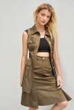 Lucia Olive Short Sleeve Jacket