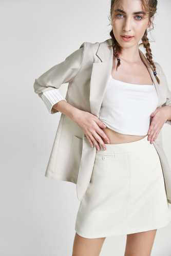 Linen Light Weight Patch Pocket Blazer