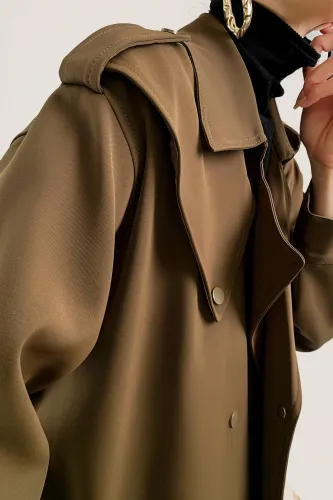 Sienna Double-Breasted Trench Coat
