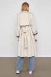 Ellee Beige Belt Trench Coat