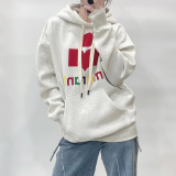 2022 Winter Loose Casual Hooded Cotton Solid Color Hoodies Sweatshirts for Men and Women