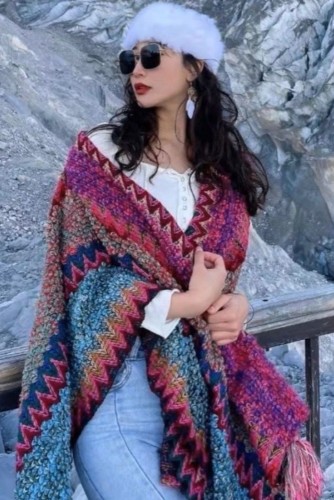 Rainbow Shawl