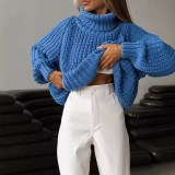 oversized hole sweater 2 colors