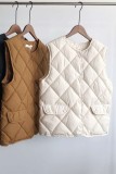Waffle Down Vest 3 colors