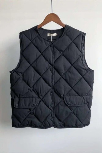 Waffle Down Vest 3 colors