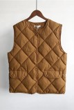Waffle Down Vest 3 colors