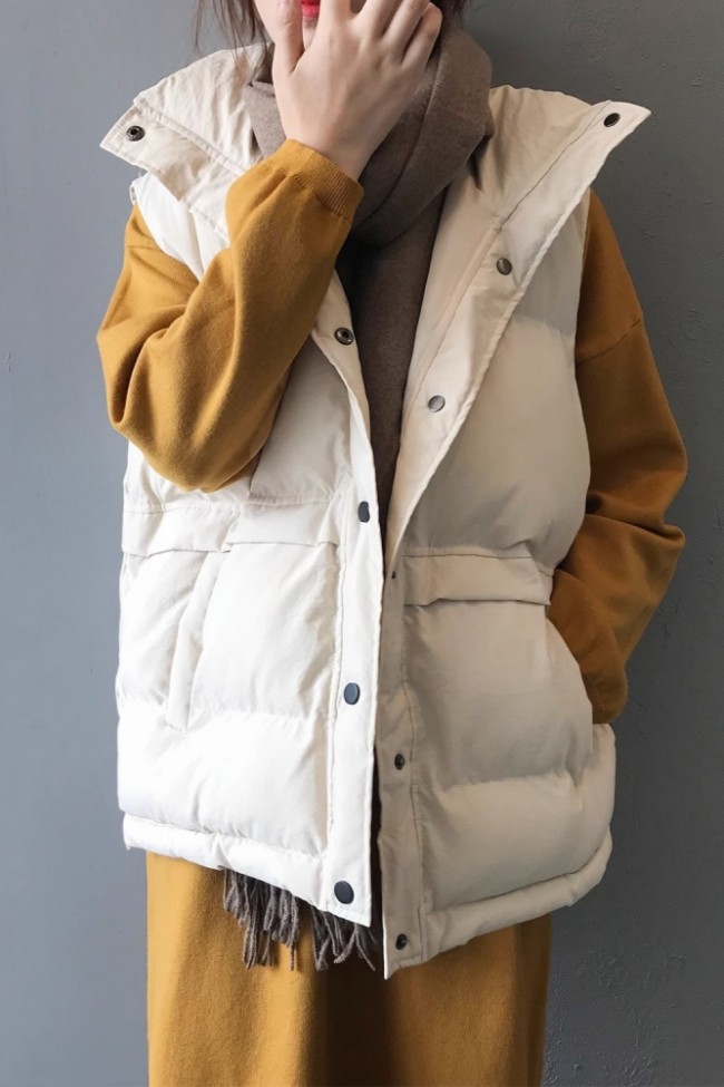 Bread Style Down Jacket Vest
