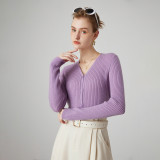Slim fit knitwear 5 colors