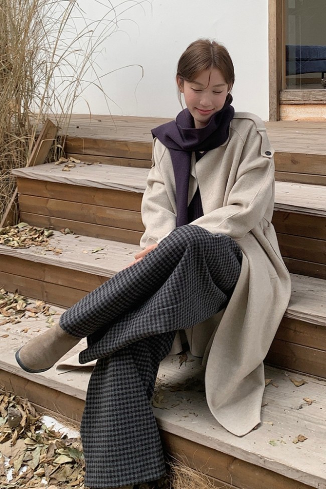 Light Gray Long Coat