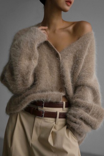 Sweater Rabbit Velvet 4 Colors