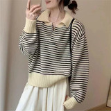 striped T-shirt 2 colors