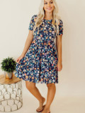 Cute floral dress 3 colors