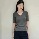 Morandi colored sweater 4 colors