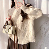 Thickened Cable-Knit Sweater 6 colors