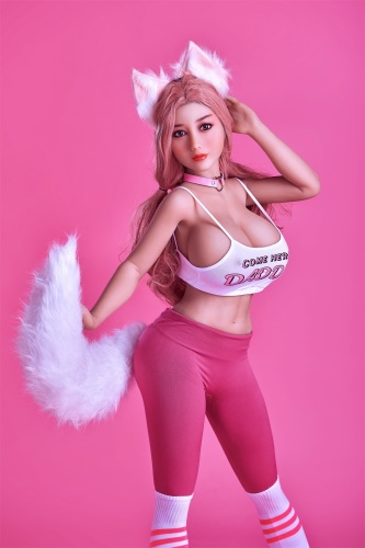 Super Deal Irontech TPE Sex Doll Cute Teen With Furry Tail Saya In USA/Europe Warehouse