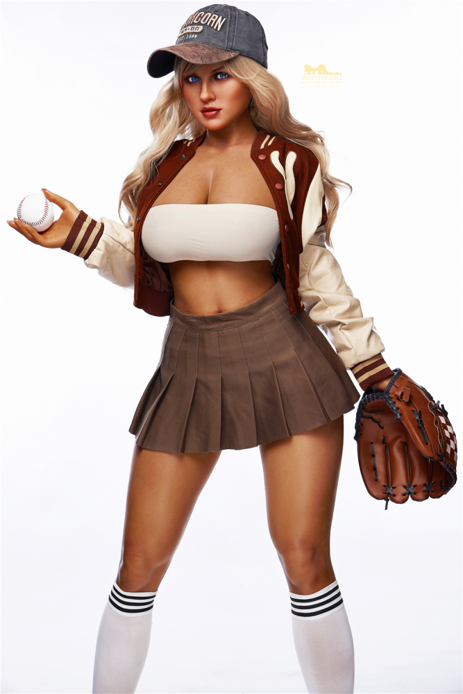 Ultra Lifelike Silicone Sex Doll 80's School Girl 5ft5 G-Cup Vintage Baseball Player Hazel