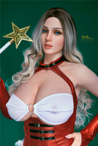 5ft3 H-Cup Super Real Silicone Sex Doll Big Breasts Christmas Girl Cinderella