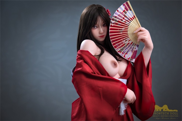 5ft45 E Cup Silicone Sex Doll Asian Beauty Japanese Secret Swordsman Miyuki In Kimono