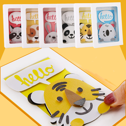 500pcs Customized  handicraft paper work, Handmade Educational Diy Learning Toys Sticker For Kids