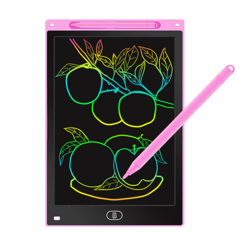 New Design Children 10 Inch Handwriting Graphic Colorful Educational Painting Reusable Lcd Tablet Writing With Pen